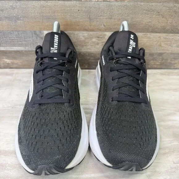 Brooks Adrenaline GTS 24 Women's Size 7.5 D Wide Black Running Shoes Sneakers - Picture 6 of 9